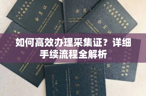 西安如何高效办理采集证?详细手续流程全解析